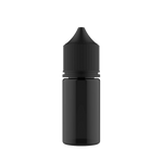 30ml Chubby Gorilla Stubby V3 Transparent Black Bottle Black Cap