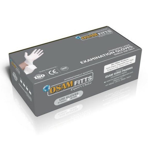 Osam Fitts - Latex Gloves - box of 100